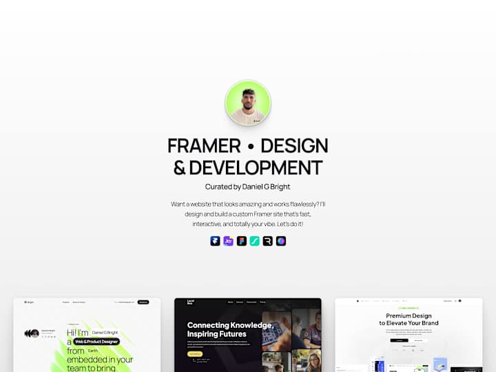 Cover image for Framer • Website Design & Development