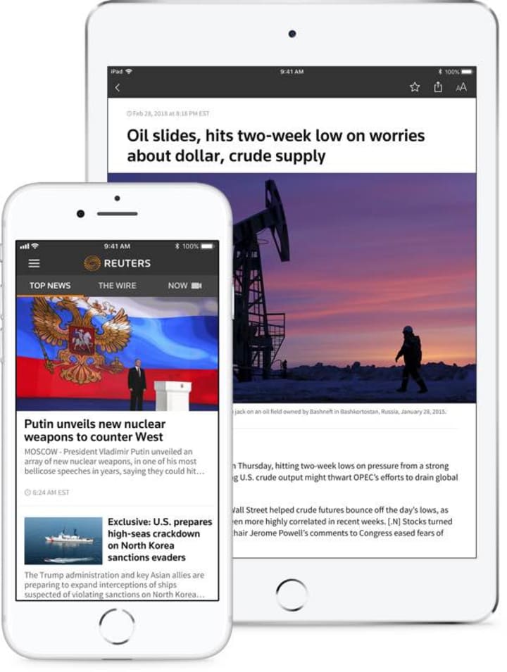 Cover image for Reuters News App