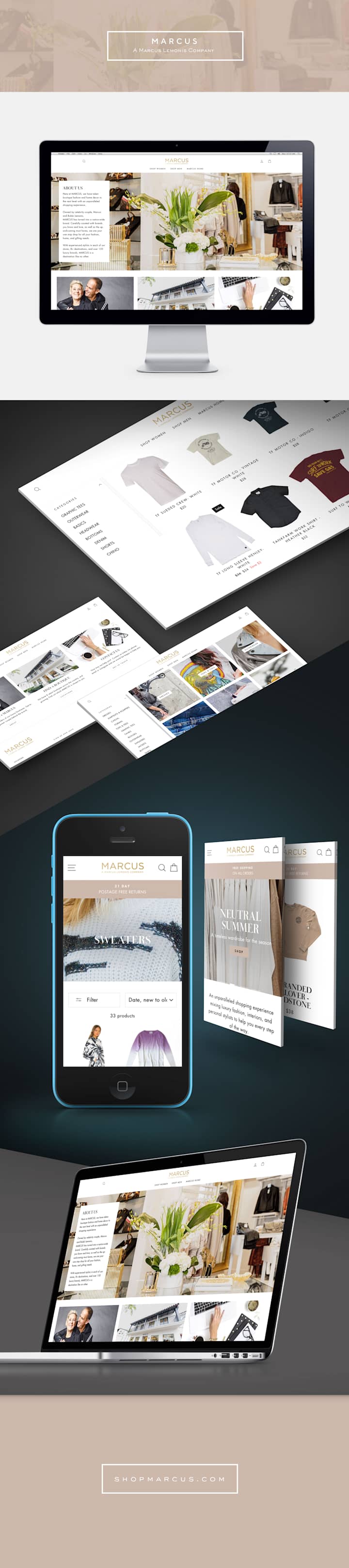 Cover image for Shop Marcus — Brand Development
