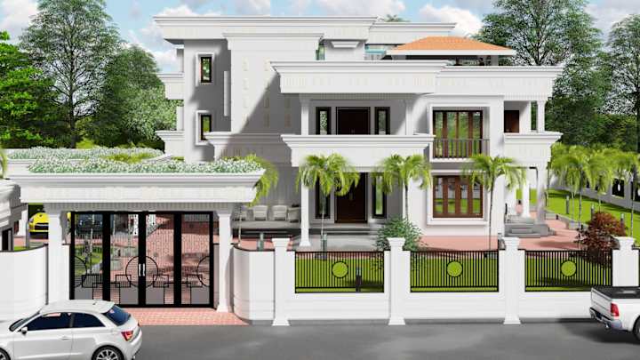 Cover image for Exterior 3D modeling and Rendering