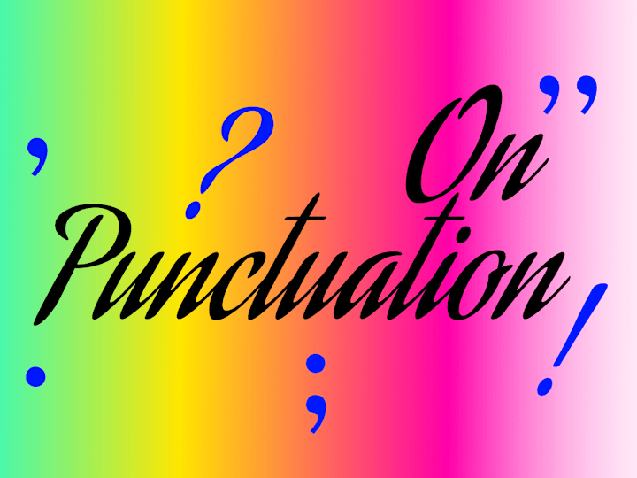 Cover image for On Punctuation.