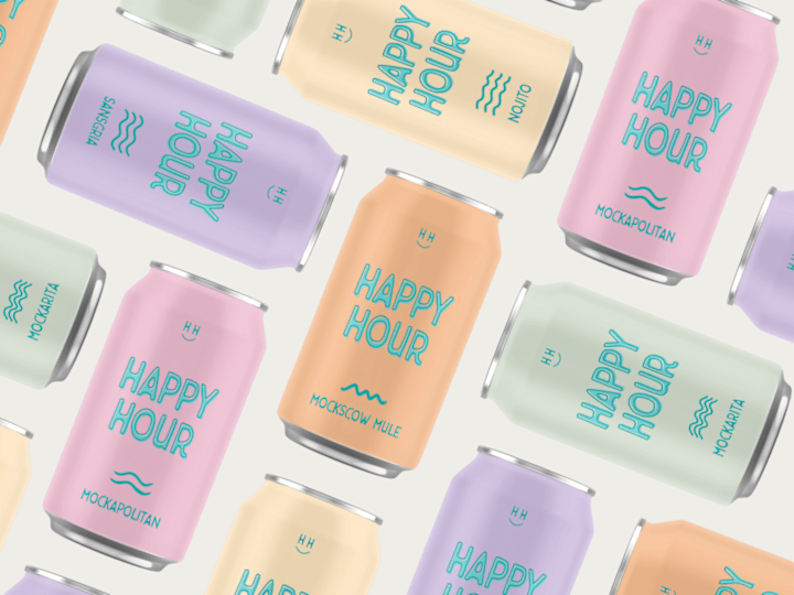 Cover image for Happy Hour Brand Identity Design