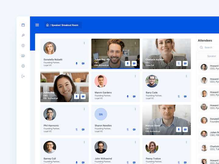 Cover image for UX/UI: Online Conferencing Tool to Optimize Networking