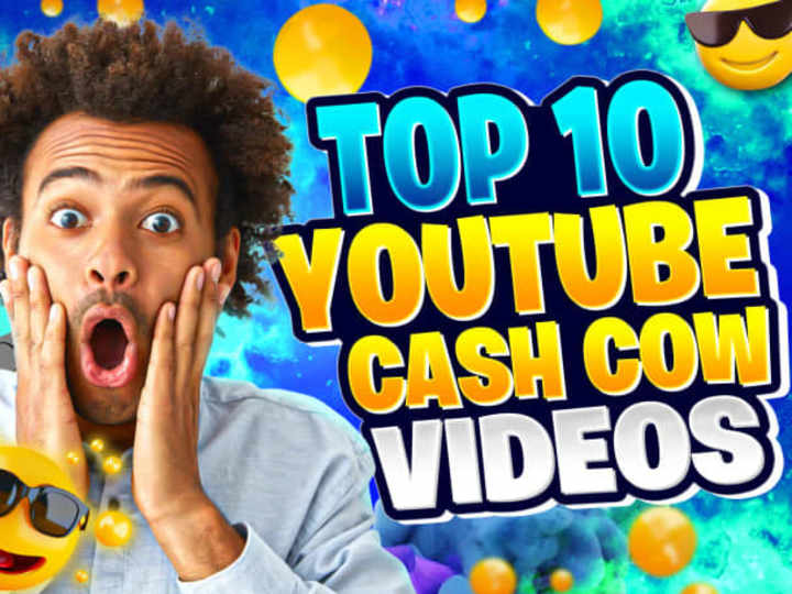 Cover image for I will create high quality top 10 cash cow youtube video
