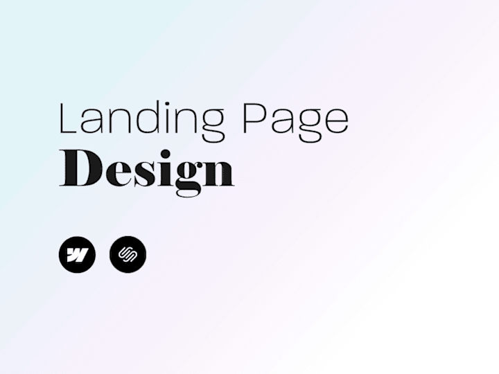 Cover image for Landing Page Design