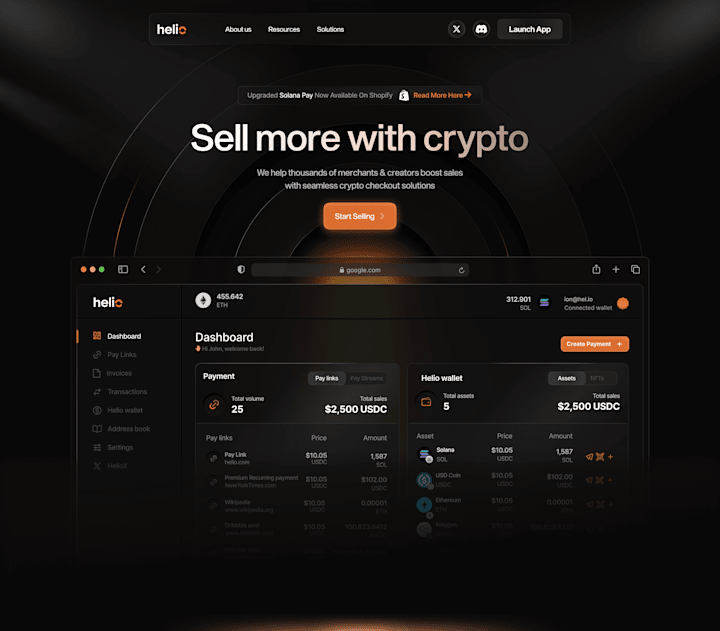 Cover image for Heli website redesign