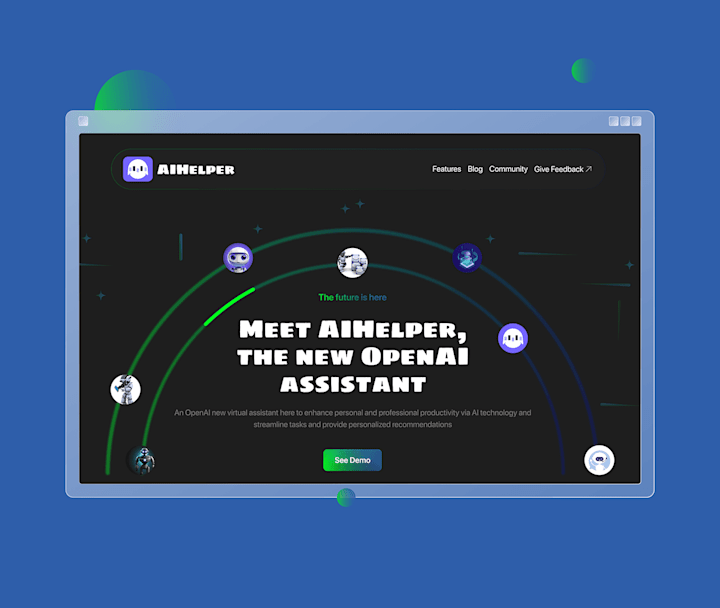 Cover image for AIHelper :: Behance