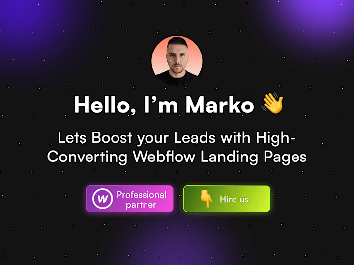 Cover image for Boost Leads with High-Converting Webflow Landing Page