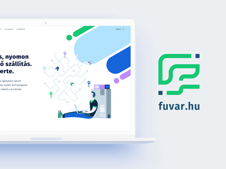 Cover image for Digital Brading + UX/UI design for Fuvar.hu