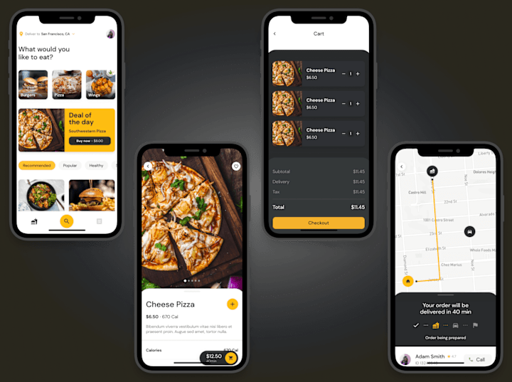 Cover image for Food Delivery Application