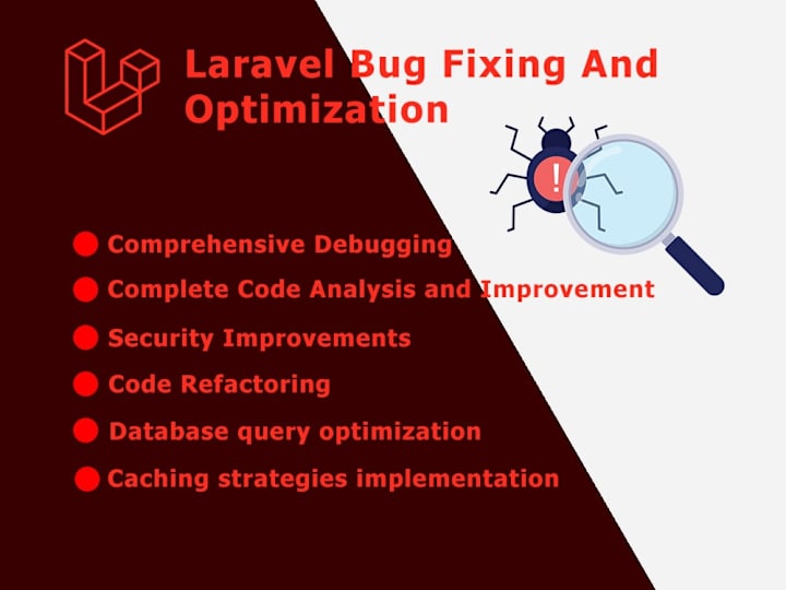 Cover image for Laravel Bug Fixing and Performance Optimization