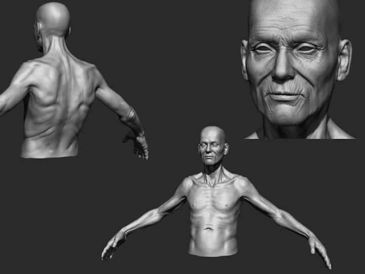Cover image for 3d character modelng, 3d printing character, 3d printing