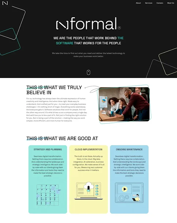 Cover image for nformal.io - Figma to Website