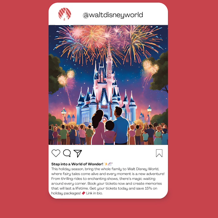 Cover image for Instagram Ad for a Family Theme Park (Campaign Ad)