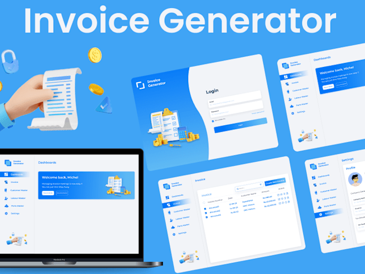 Cover image for Invocie Genrator (Desktop App )