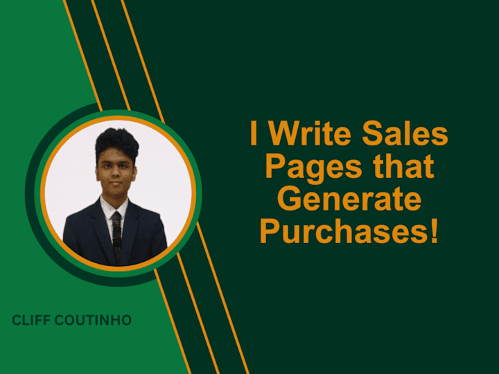 Cover image for I Write Sales Pages that Generate Purchases!