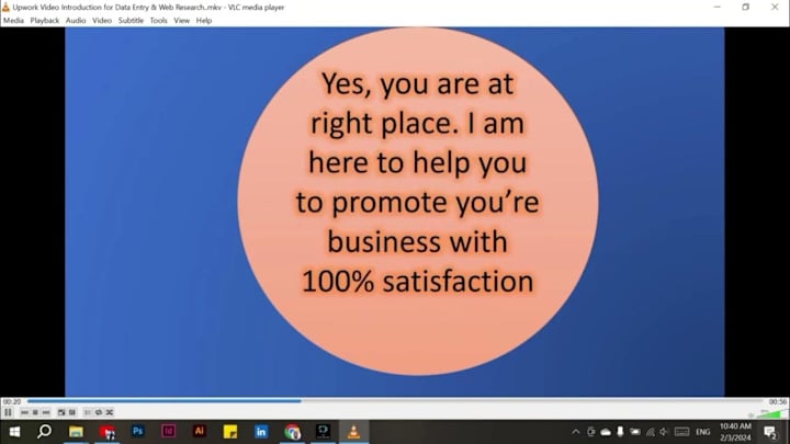 Cover image for introduction video for data entry - YouTube