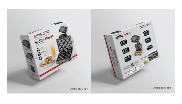 Cover image for WAFFLE MAKER BOX DESIGN