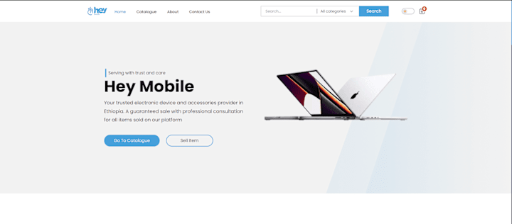 Cover image for Responsive Website Development for E-commerce Store