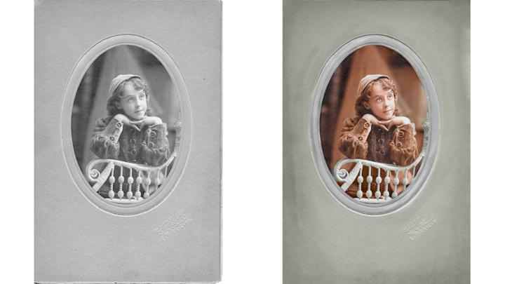 Cover image for Restoring old photos- collection :: Behance