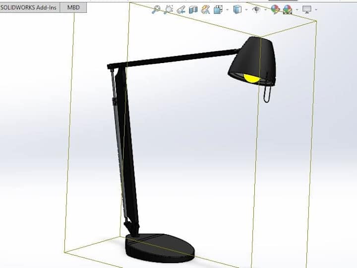 Cover image for Lamp CAD Model