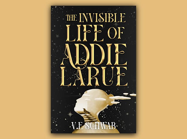 Cover image for Re-design of The Invsible Life Of Addie Larue