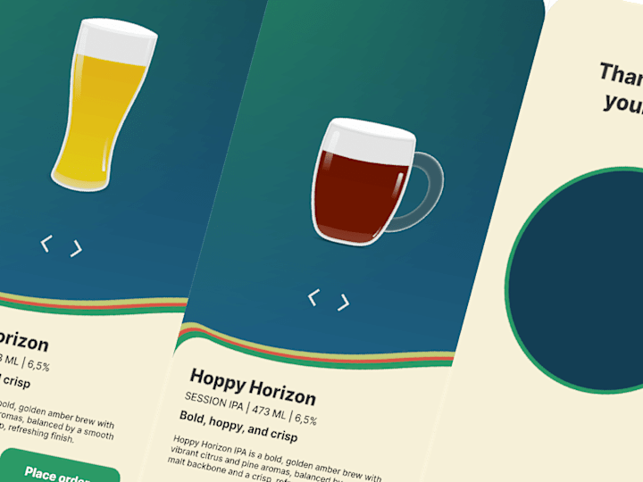 Cover image for Beer ordering app