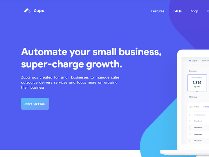 Cover image for Zupa.ng -  Streamlines key bussiness workflows