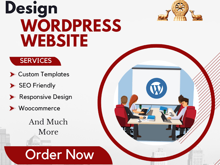 Cover image for Build a custom WordPress Website with SEO, Themes & WooCommerce