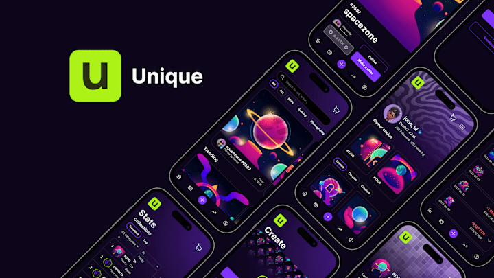 Cover image for [UI/UX/Brand] 🌠 Unique Mobile App 