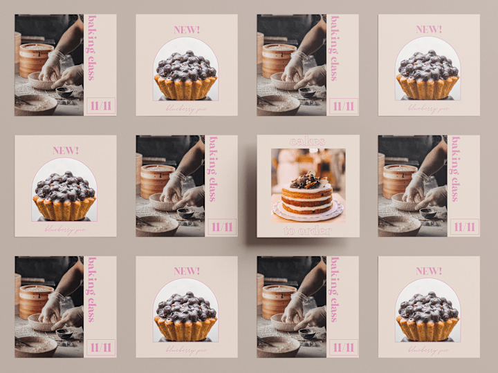 Cover image for brand identity | bake, bae! bakery