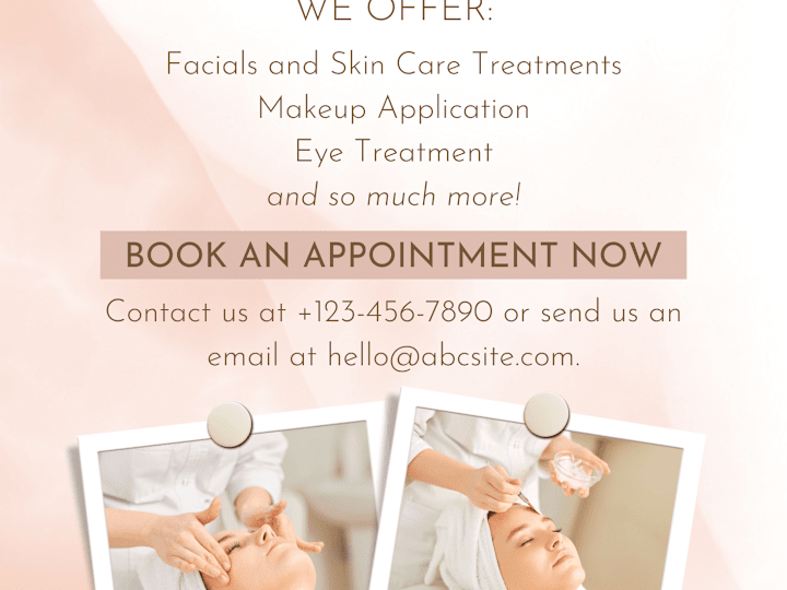 Cover image for Content creation for a beauty salon