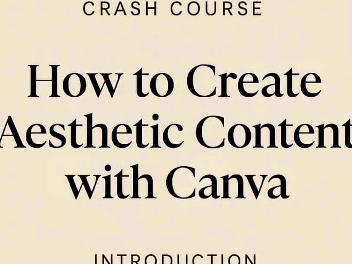 Cover image for How to create aesthetic content with Canva