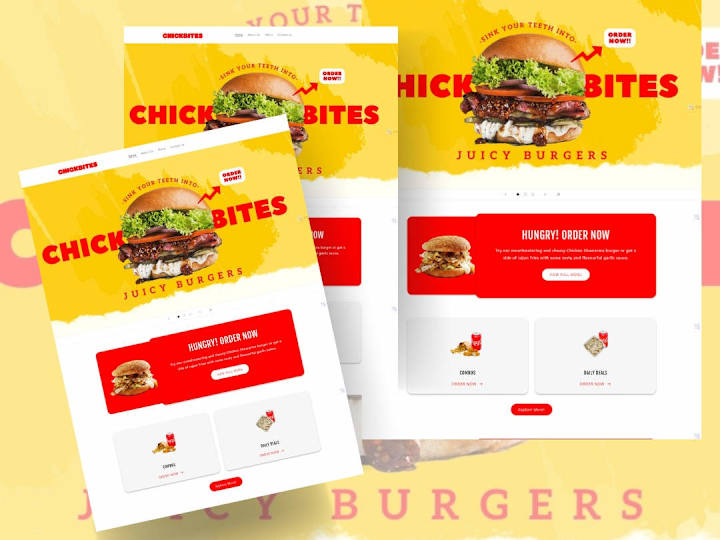 Cover image for Chickbites Website Redesign