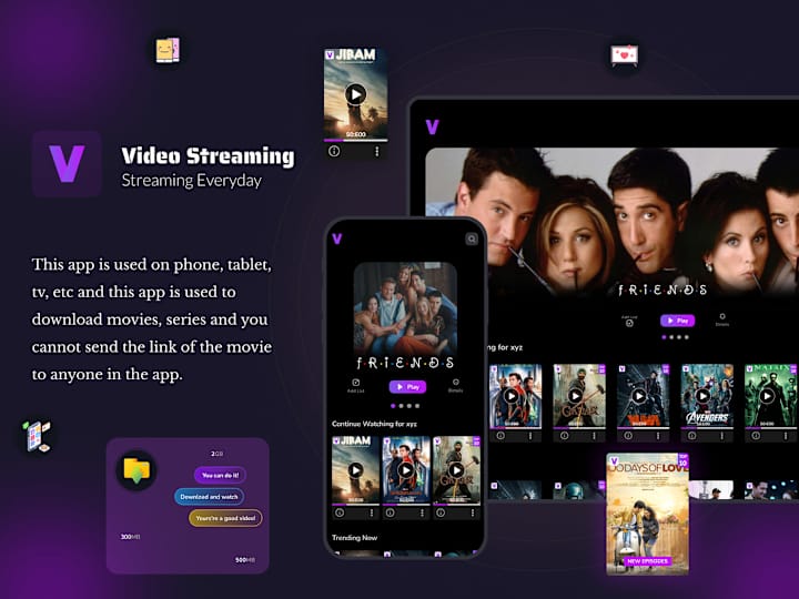 Cover image for Video Streaming App: Your Gateway to Endless Entertainment 