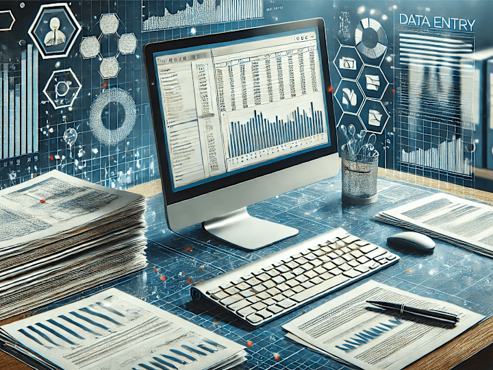 Cover image for Efficient and Accurate Data Entry Specialist for Your Projects
