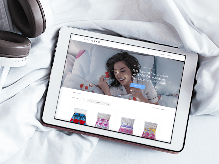 Cover image for 2019 - Sprei Nyenyak (WordPress WebDev)