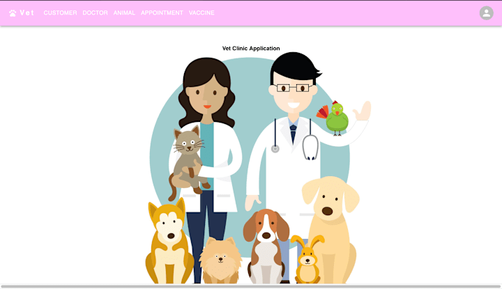 Cover image for Veterinary Management System 🐶