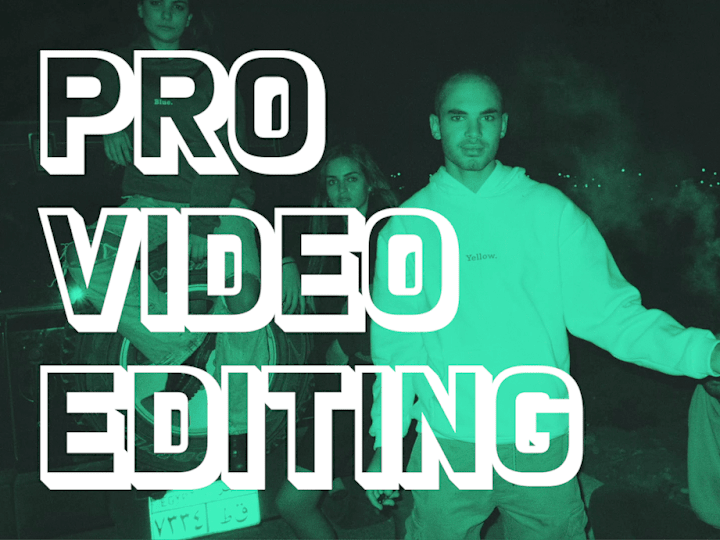 Cover image for Video Edit and Post Production