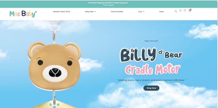 Cover image for Masbaby | E-commerce Development