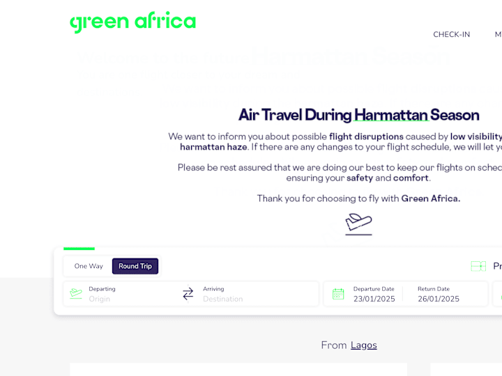 Cover image for GreenAfrica Booking Engine