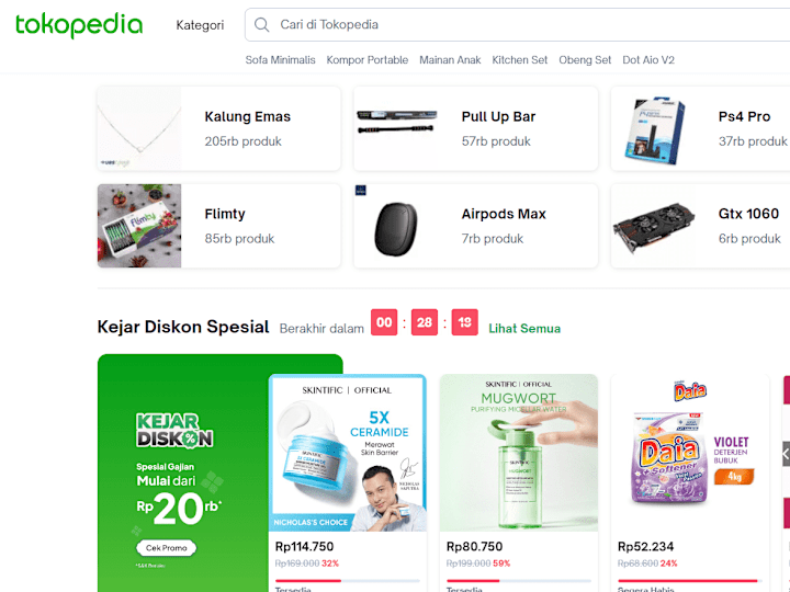 Cover image for Tokopedia Ecommerce scraper in Python