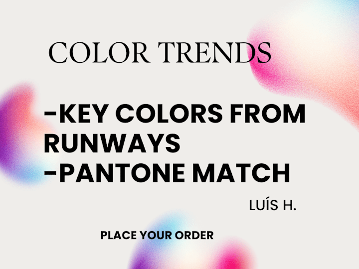 Cover image for Fashion Key Colors