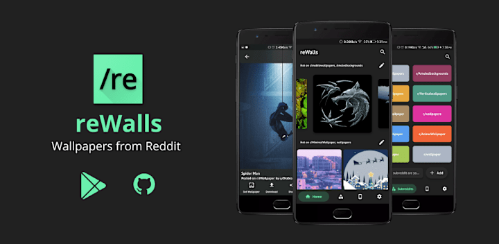 Cover image for reWalls : Wallpapers from Reddit