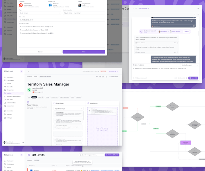 Cover image for Blackwood Group — Application UX Flow & UI Redesign