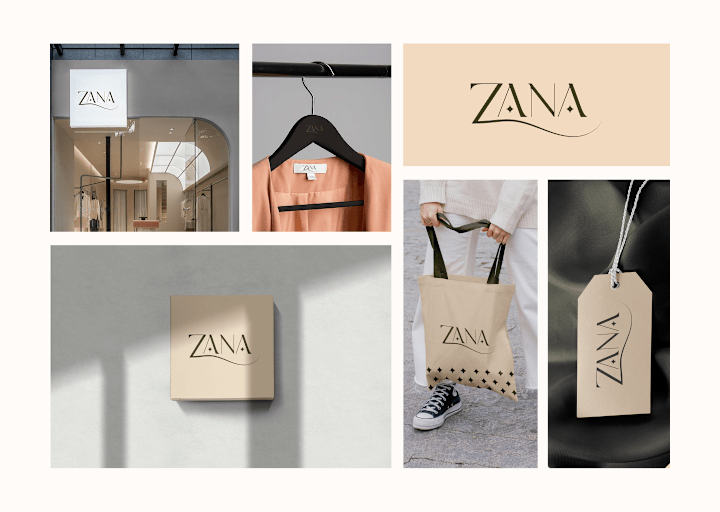 Cover image for ZANA Brand Identity :: Behance