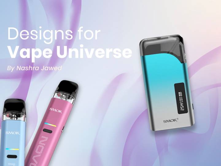 Cover image for Social Media Posts for E-Cigarettes Page