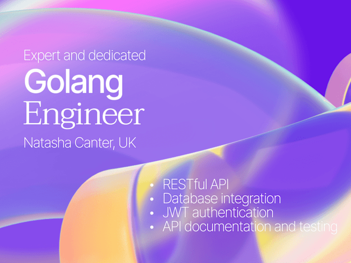 Cover image for Golang API development and database integration