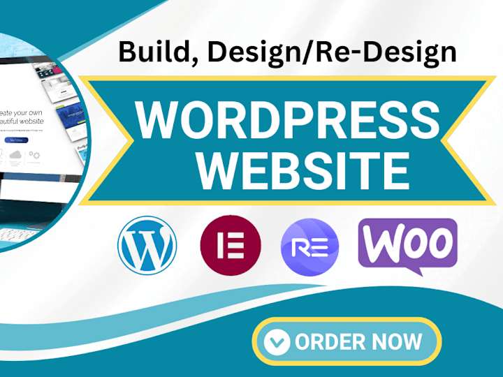 Cover image for I will design any type of WordPress website for you