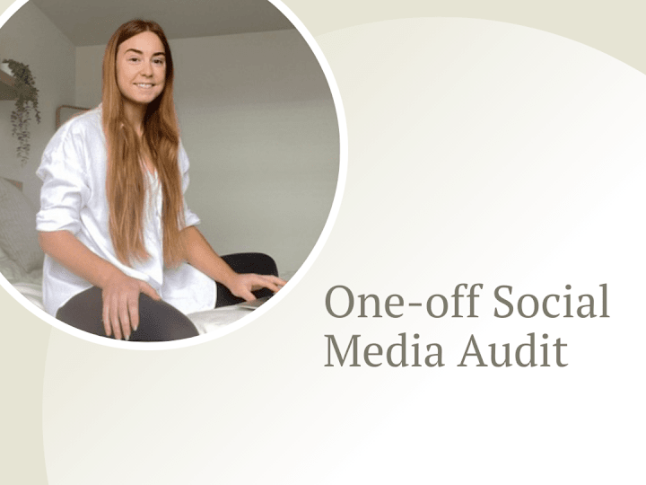 Cover image for One off Social media audit 